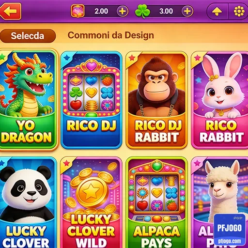 pfjogo - app exclusivo - Interface do App
